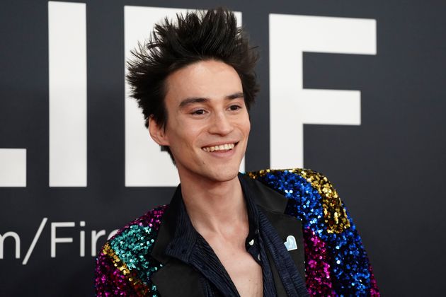 Jacob Collier arrives at the 67th annual Grammy Awards on Sunday, Feb. 2, 2025, in Los Angeles. (Photo by Jordan Strauss/Invision/AP)