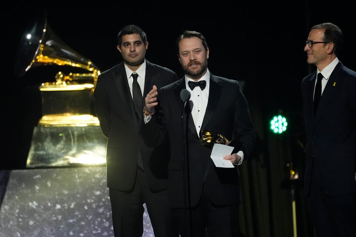 Jason Carter, Jimmy Carter’s grandson who now chairs The Carter Center governing board, received the award on his behalf.