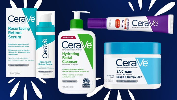 CeraVe's collection of skin care products include everything from retinol serums to cleansers and targeted body creams.