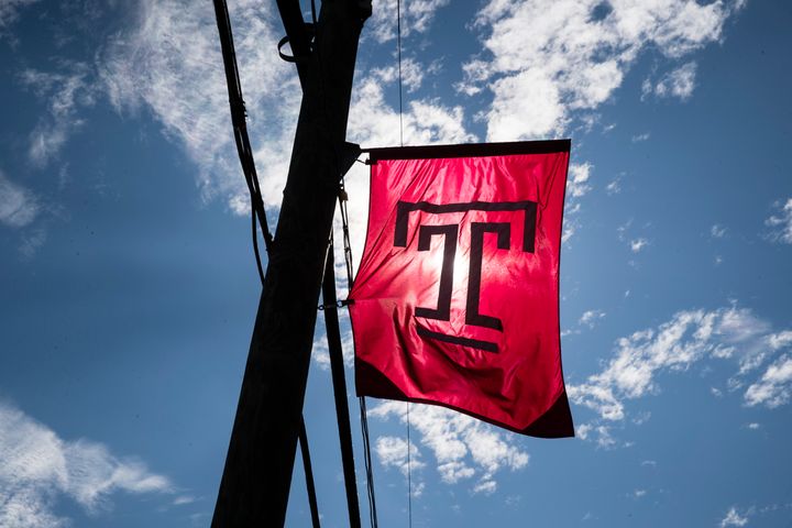 Temple University said it had suspended the student.