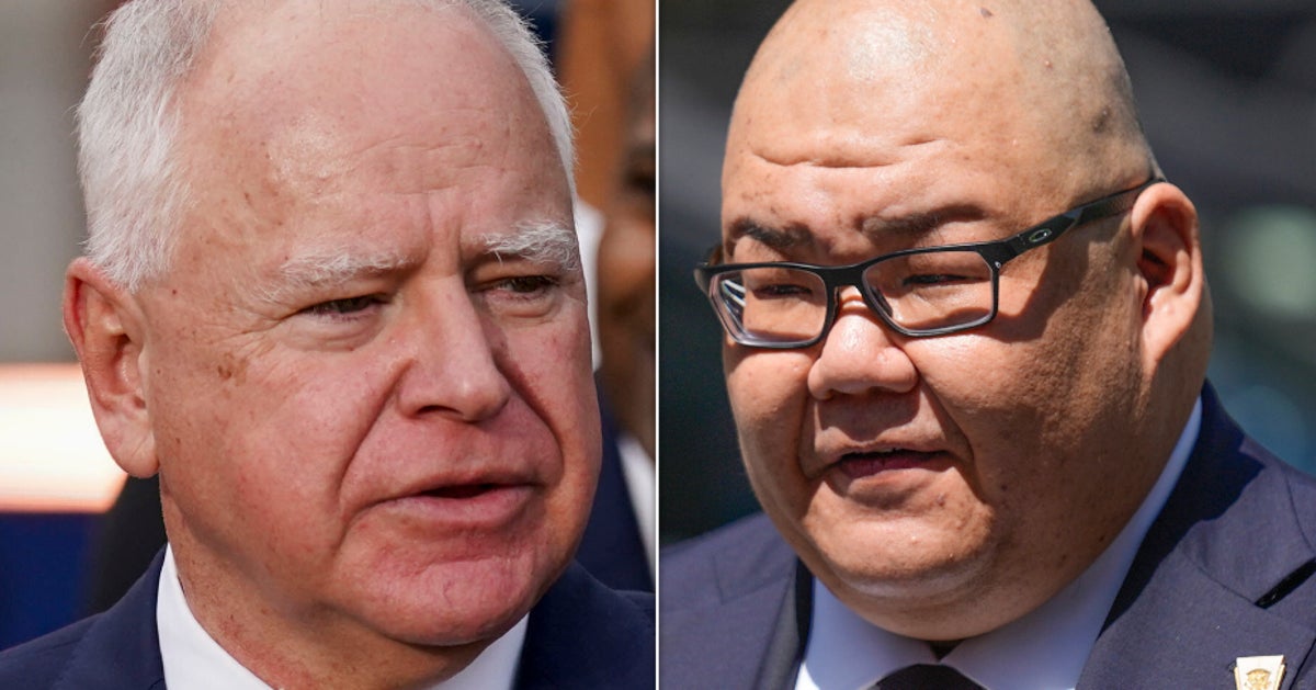 NextImg:Tim Walz Triggers Trump White House Comms Director Into Super Weird Post