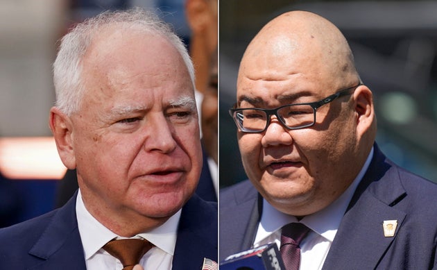 Tim Walz and Steve Cheung