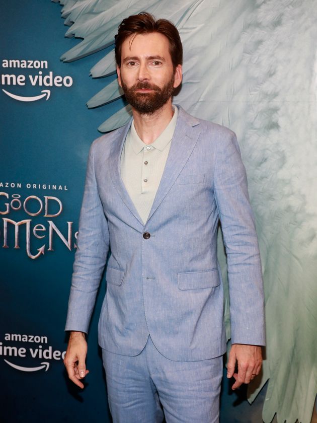 David Tennant at the premiere of Good Omens in 2019