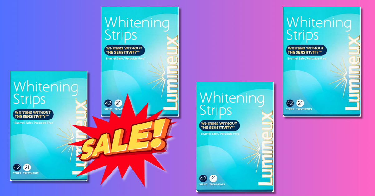 Reviewers Swear These Whitening Strips Beat Out Crest By Miles — And They're 22% Off Right Now