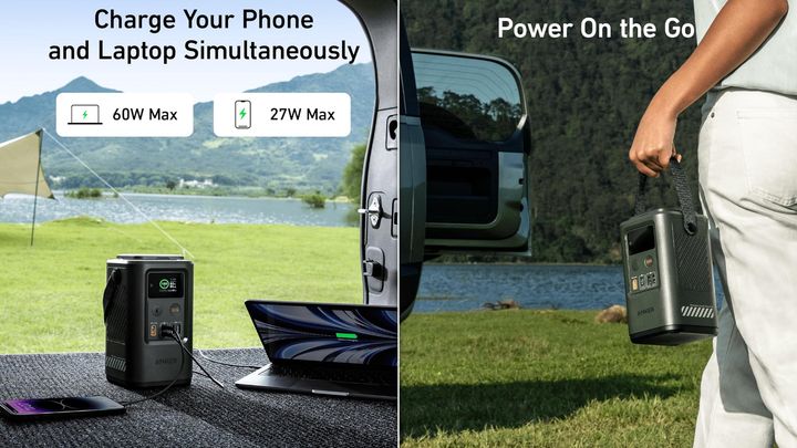 This Anker power station is a great accessory for camps, picnics and more.