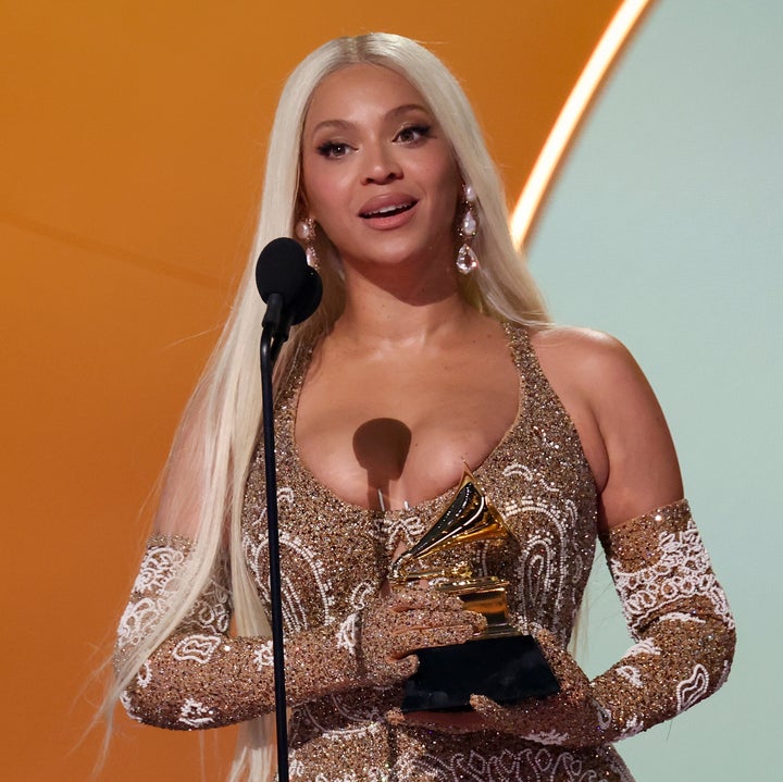 Beyoncé accepts the Best Country Album award for "COWBOY CARTER" onstage during the 67th Annual GRAMMY Awards at Crypto.com Arena on Feb. 2, 2025, in Los Angeles, California.