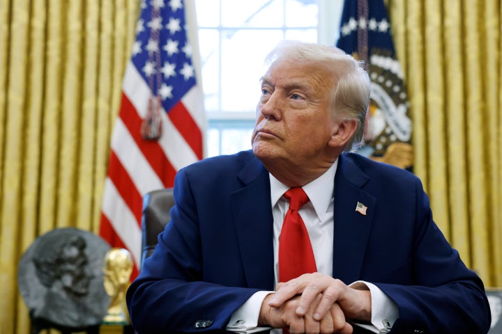 The White Home Responded To Selena Gomez's Emotional Video — And It Backfired - The Boston Courier 1 President Donald Trump speaks to reporters in the Oval Office of the White House on Feb. 3, 2025.