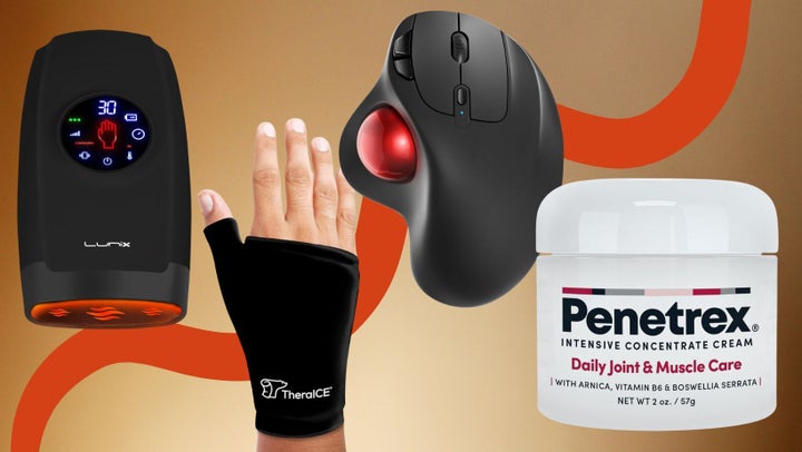 Head over to Amazon for products like compressive hand massagers, cold therapy gloves, ergonomic mice and pain-relief creams.