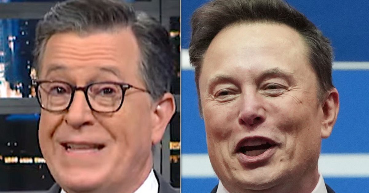 'You Never Stop Sucking': Stephen Colbert Hits Elon Musk With Brutally Blunt Assessment