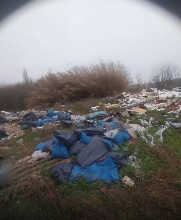 Η προστατευόμενη περιοχή στη Θεσσαλονίκη, όπως την εντόπισαν οι αρχές.