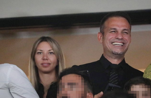 Ο Ντέμης Νικολαΐδης και η Αλεξάνδρα Νικολαΐδου