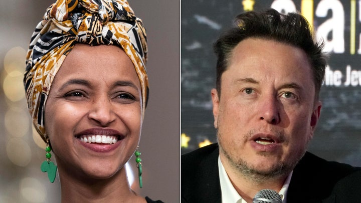 Ilhan Omar and Elon Musk.
