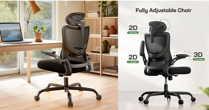 Grab this ergonomic office chair while it's 38% off.