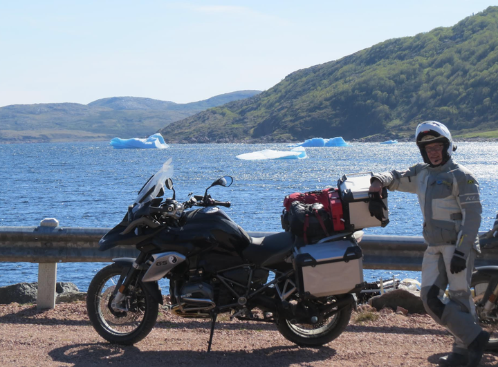 The author at L'Anse-Amour, Newfoundland and Labrador, in June 2016. "This was over 3,500 miles from home, only 11 weeks after Mom passed away," he writes.