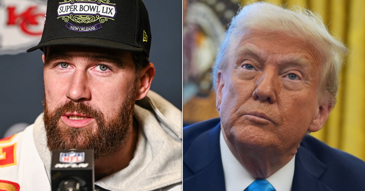 NextImg:Travis Kelce Says Trump Attending Super Bowl Would Be ‘A Great Honor’