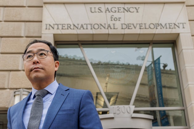 Sen. Andy Kim (D-N.J.) tried to access USAID after Musk shuttered the agency without congressional authorization.