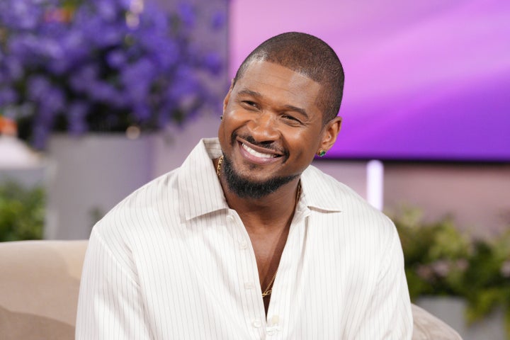 Usher appears on "The Jennifer Hudson Show" on Tuesday in Burbank, California.