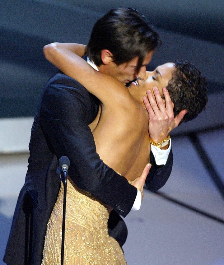 Adrien Brody briefly acknowledged his controversial 2003 Oscar kiss with Halle Berry during a new interview with Variety.