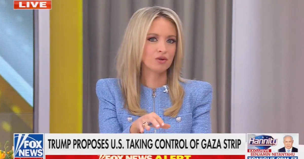 NextImg:Kayleigh McEnany's Spin On Trump's Gaza Idea Is A Real Doozy