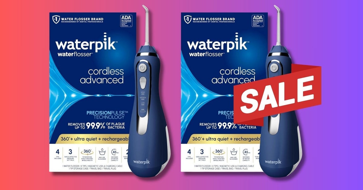 This Water Flosser Beloved For Its Powerful Plaque-busting Ability And Portability Is Nearly 50% Off Right Now This Water Flosser Beloved For Its Powerful Plaque-busting Ability And Portability Is Nearly 50% Off Right Now