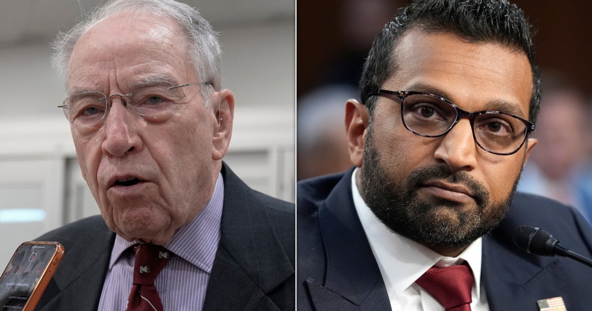 NextImg:Former GOP Director Of FBI, CIA Urges Chuck Grassley To Deny Kash Patel’s Nomination