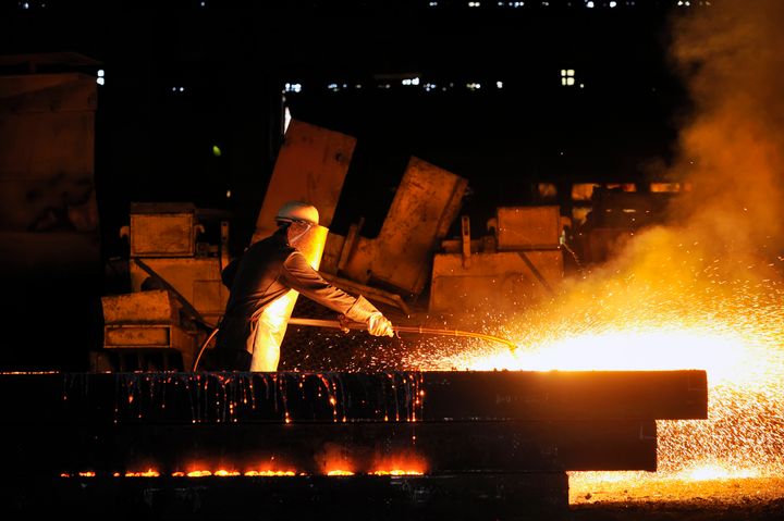 Man Working In Factory