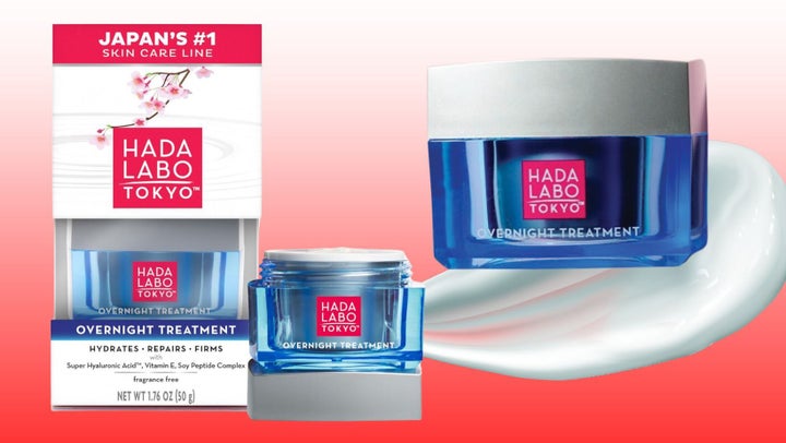 The Hada Labo overnight treatment cream claims to hydrate, repair and firm.