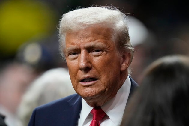 US President Donald Trump 