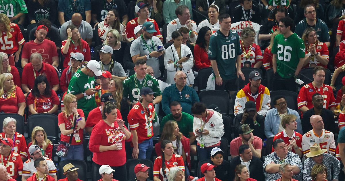 Super Bowl Fans Discover Hollywood Star Is Huge Eagles Fan As She Cheers At Game