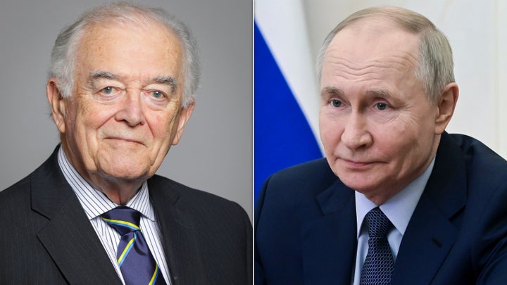 Richard Balfe and Vladimir Putin