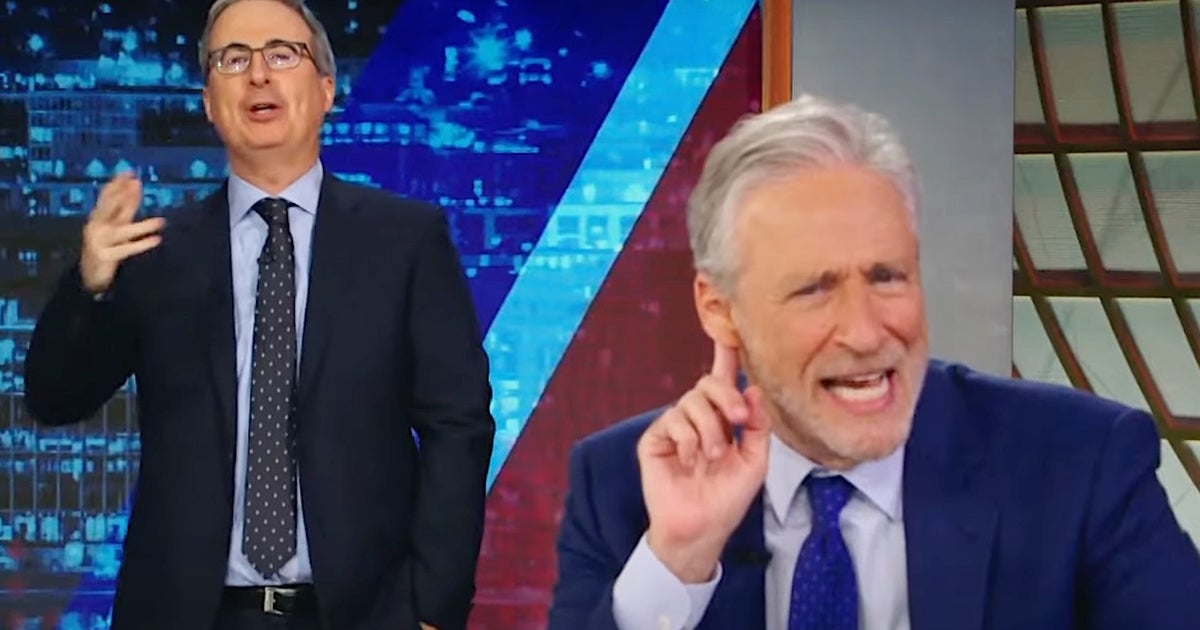 NextImg:John Oliver Crashes Jon Stewart’s ‘Daily Show’ With Brutal ‘F**king’ Truth About America