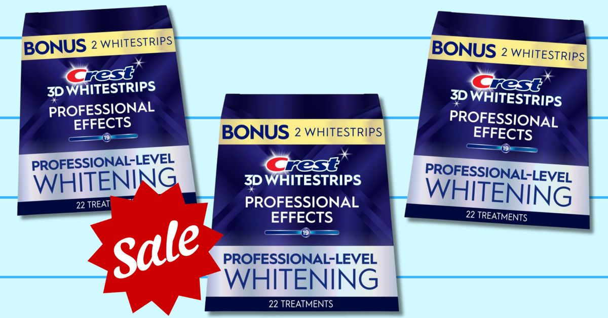 Crest Whitestrips Are On Major Sale At Amazon