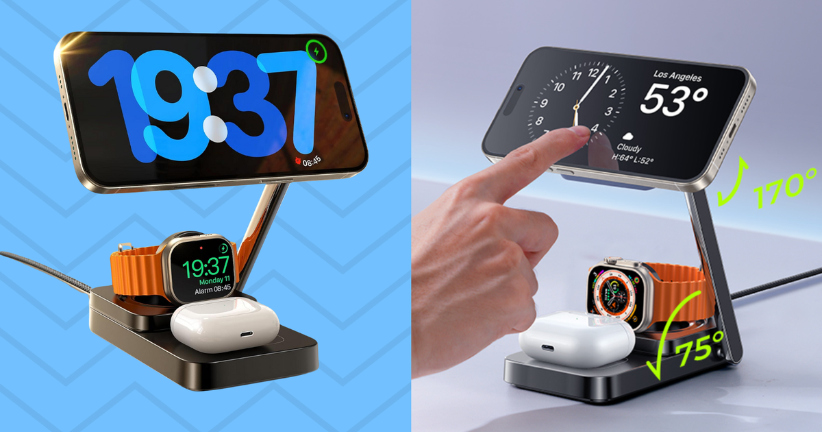 NextImg:This Clutter-Cutting 3-In-1 Charging Stand Is Sleek, Portable And On Sale For A Limited Time