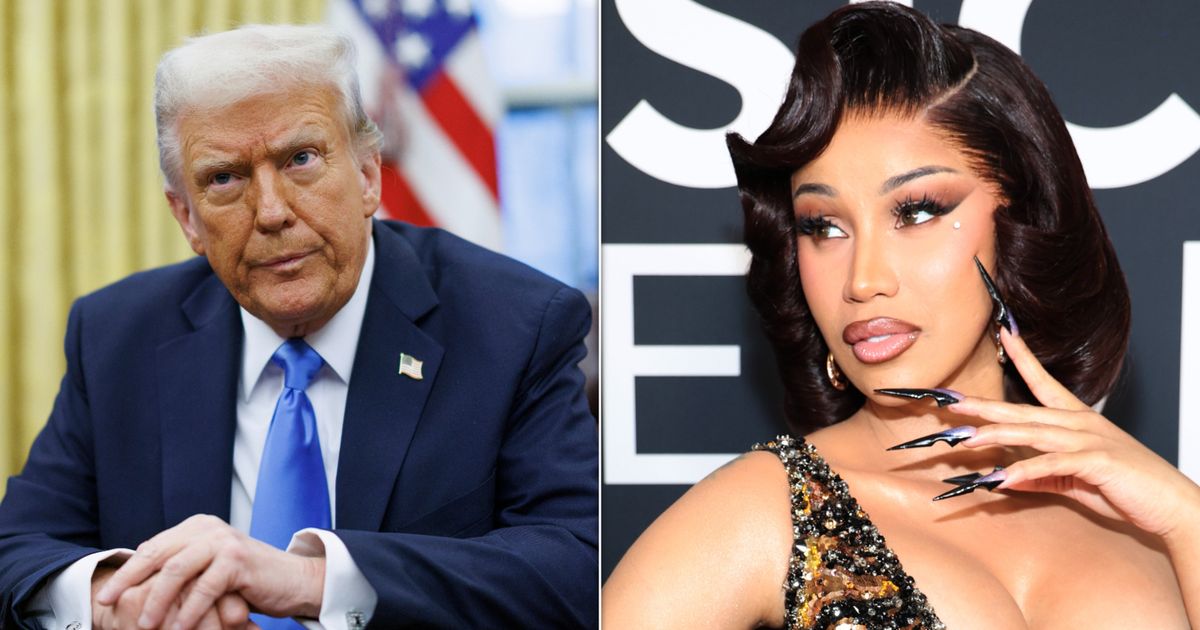 Cardi B Claims Trump’s Security Detail Damaged Her $3,000 Shoes At The Super Bowl