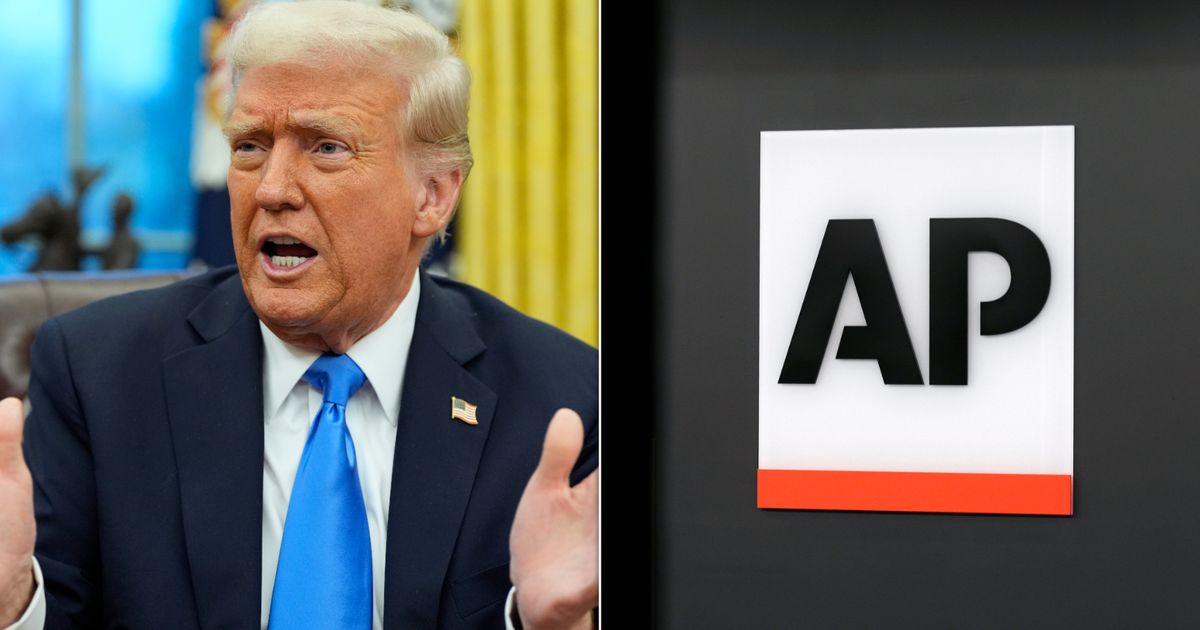 Trump Punishes The Associated Press For Not Calling The Gulf Of Mexico 'The Gulf Of America'