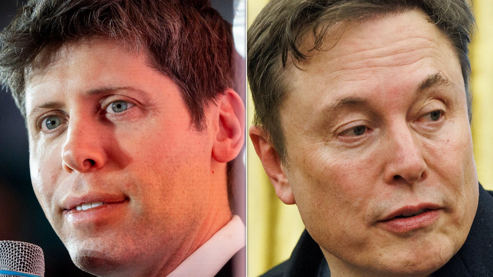 OpenAI CEO Sam Altman and Elon Musk