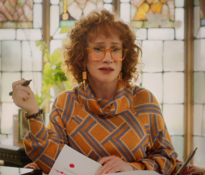 Kathy Griffin appears in "Unconventional" as a tough-love academic advisor and unlikely confidante for Williamson's character, Noah.