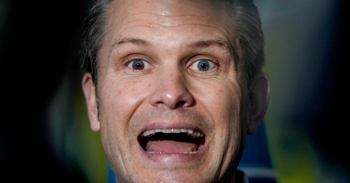 NextImg:Pete Hegseth Needs Help From Troops To Say U.S. Motto During Speech