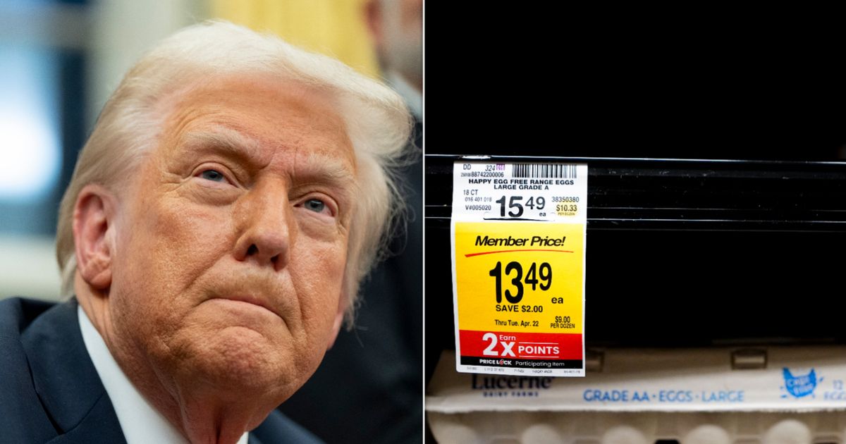 Trump’s Grocery Prices Promise Hit By Surging Inflation