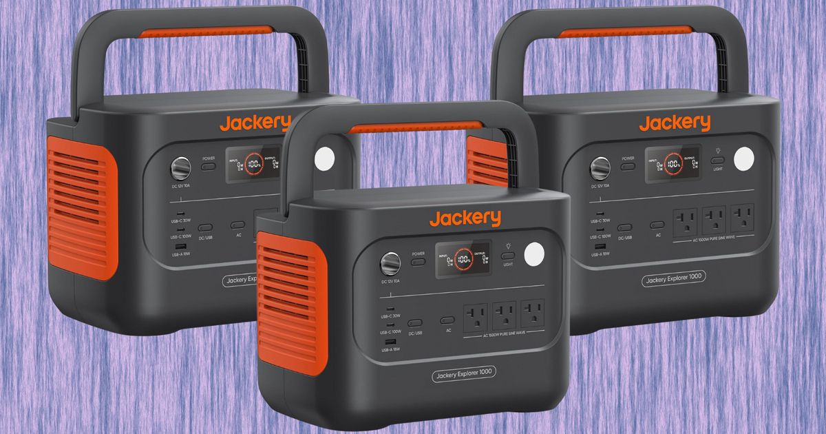 Jackery Explorer 1000 Portable Generator Is 42% Off On Amazon