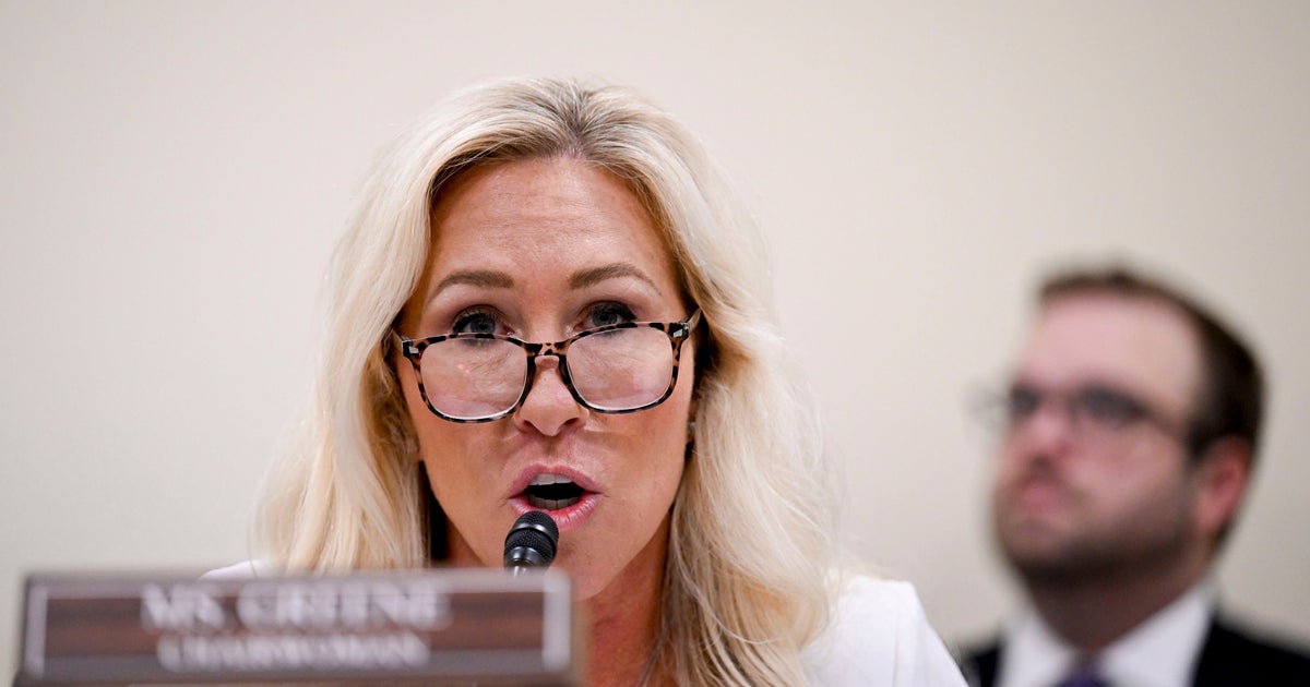NextImg:Marjorie Taylor Greene Defends Trump Move In The Most Bizarre Way