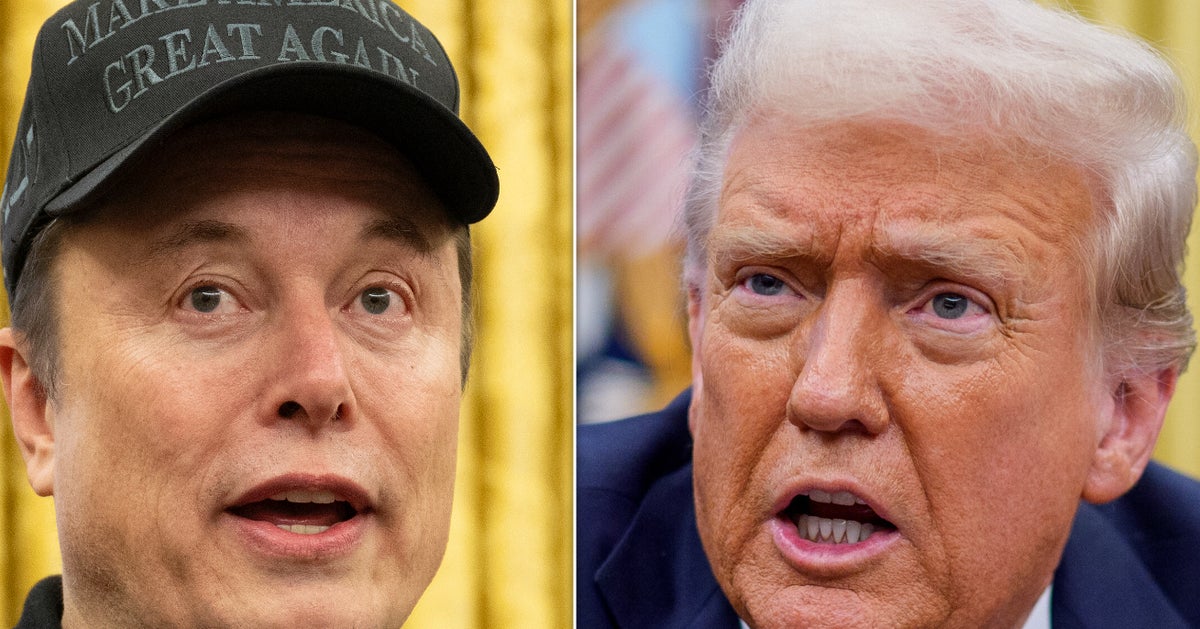 NextImg:Trump's Body Language During Baffling Elon Musk Press Conference Spoke Volumes, Experts Say
