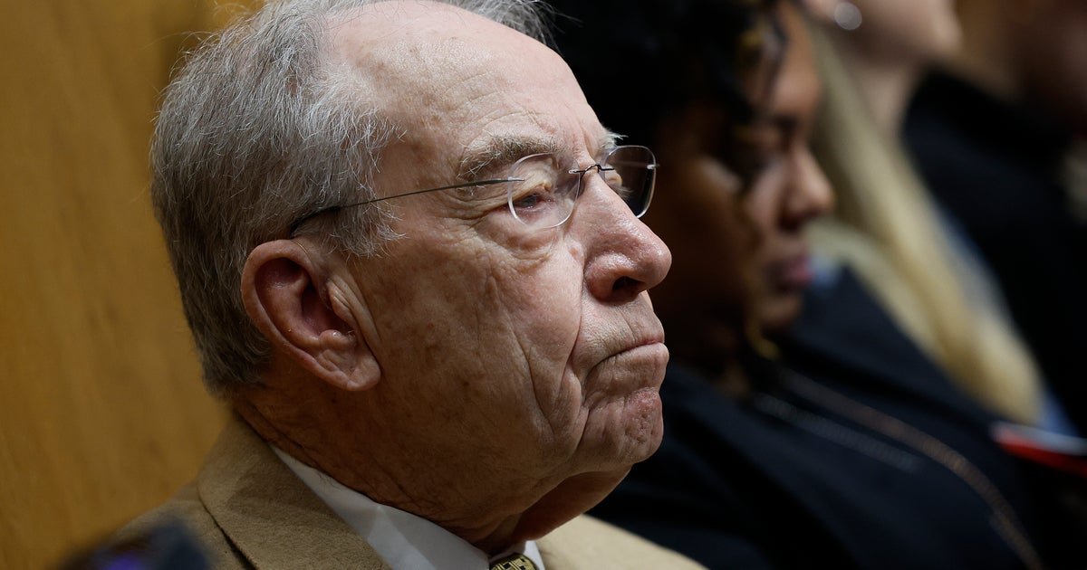 NextImg:GOP Sen. Chuck Grassley Says Trump Isn't Following The Law