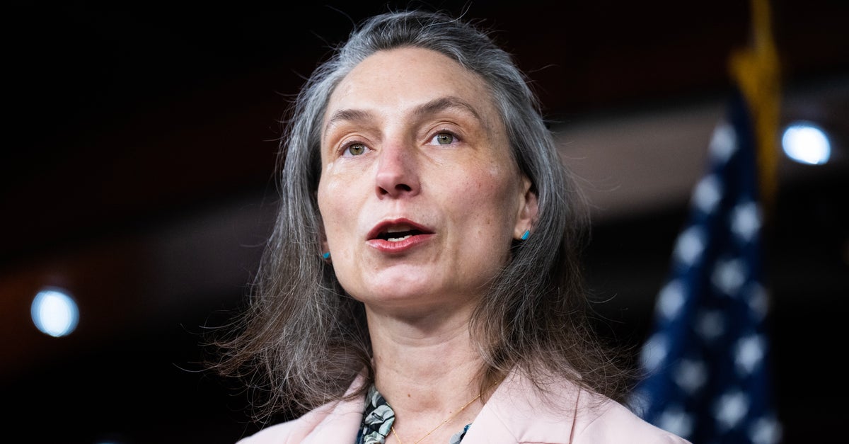 NextImg:Oregon Representative's Flub During Union Rally: 'We Have To F**k Trump'