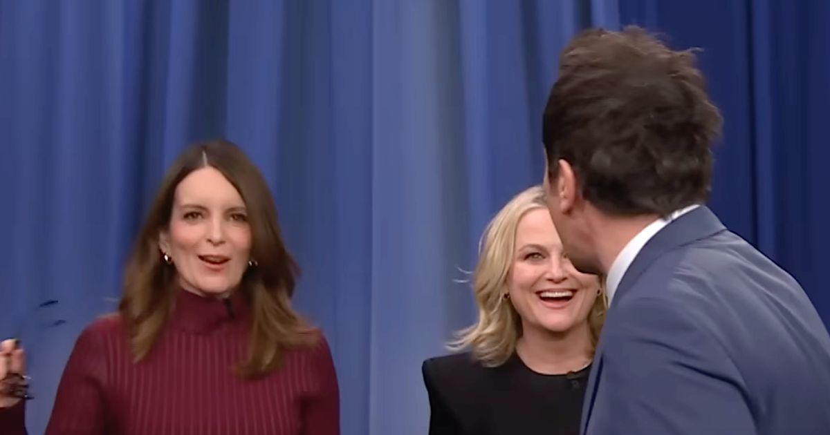 Tina Fey And Amy Poehler Interrupt Jimmy Fallon Monologue To Pile On Trump