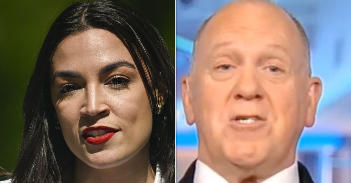 Alexandria Ocasio-Cortez Schools Trump Border Czar After 'Trouble' Threat