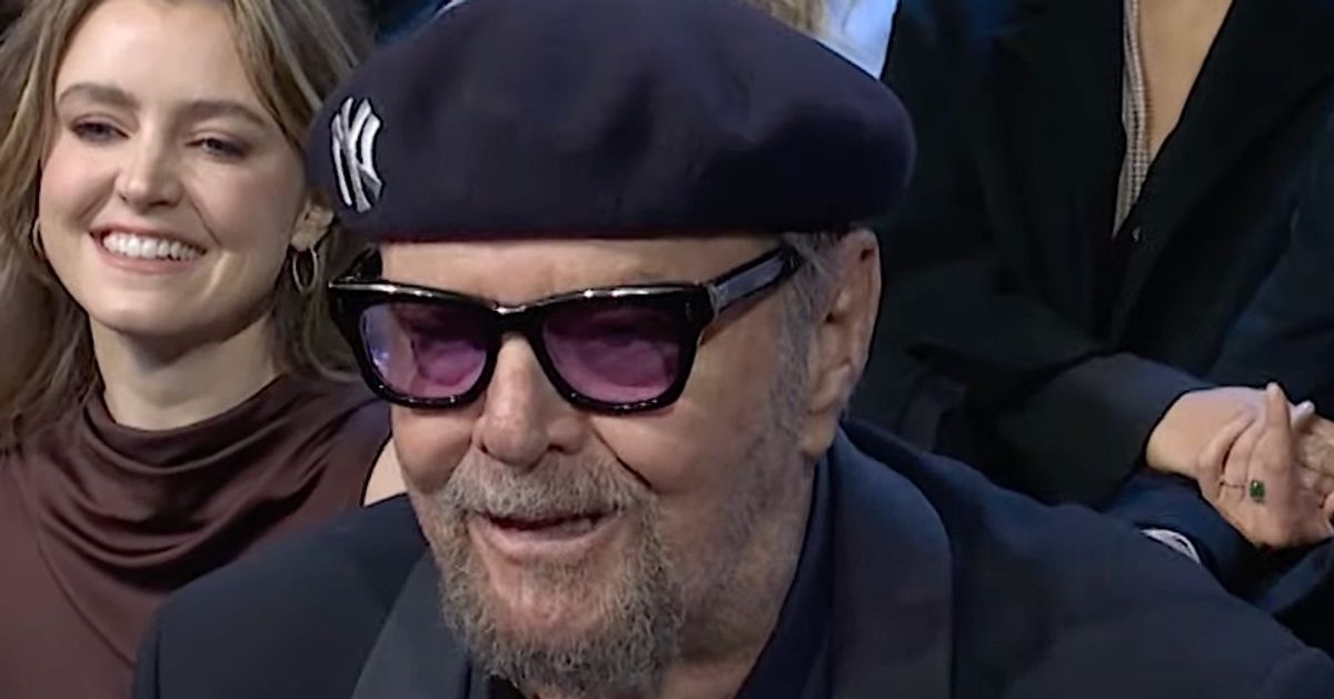 Screen Legend Jack Nicholson Makes Surprise Appearance To Deliver 5 Key Words