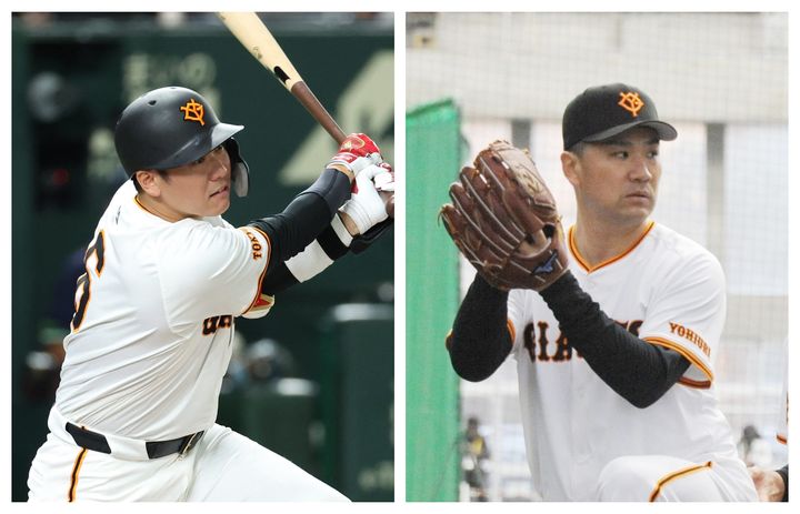 坂本勇人選手（2024年）、田中将大投手（2025年）