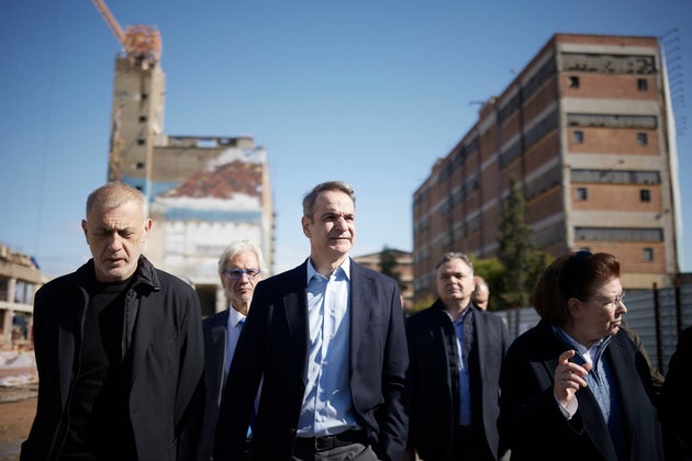 Επίσκεψη του Κυριάκου Μητσοτάκη στον Πειραιά με αφορμή την ανέγερση του νέου Δικαστικού Μεγάρου που θα είναι έτοιμο το 2026