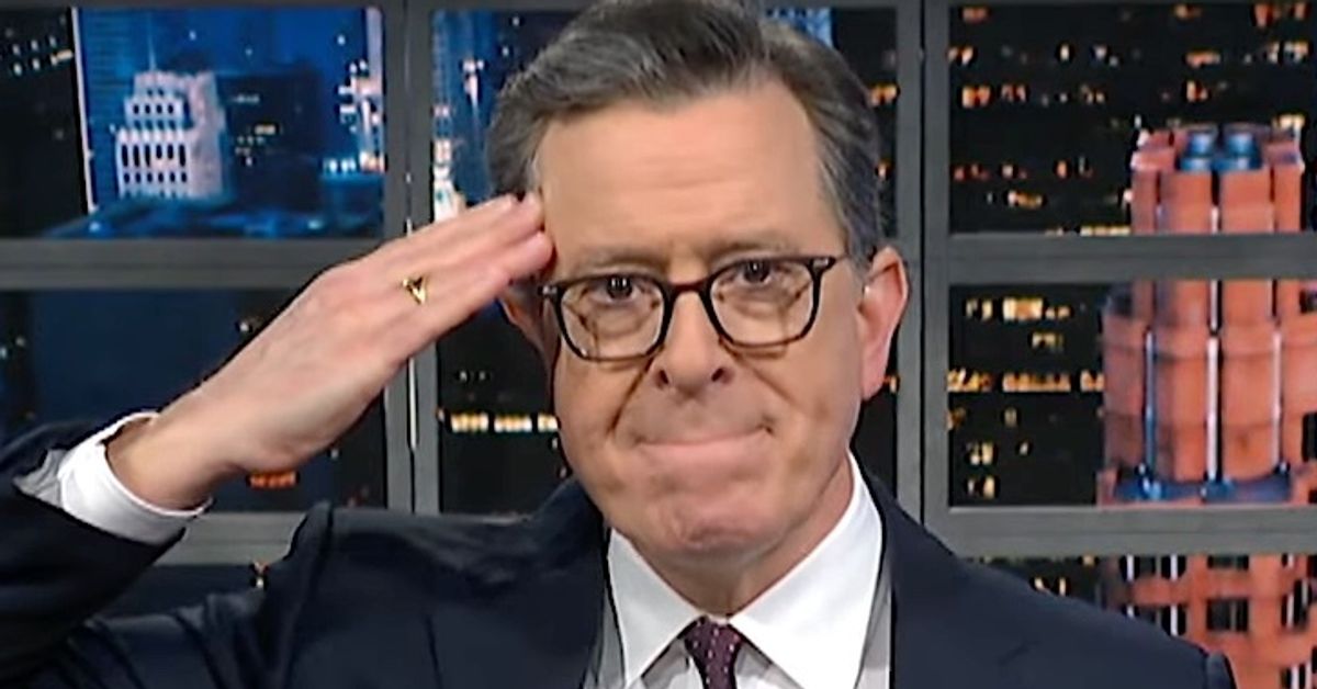 Stephen Colbert Salutes The 1 Unexpected Company Defying Trump